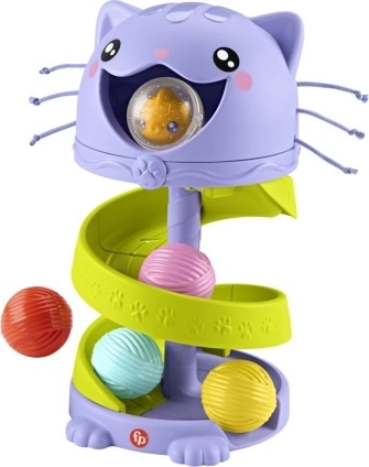 Gato interactivo con tobogán