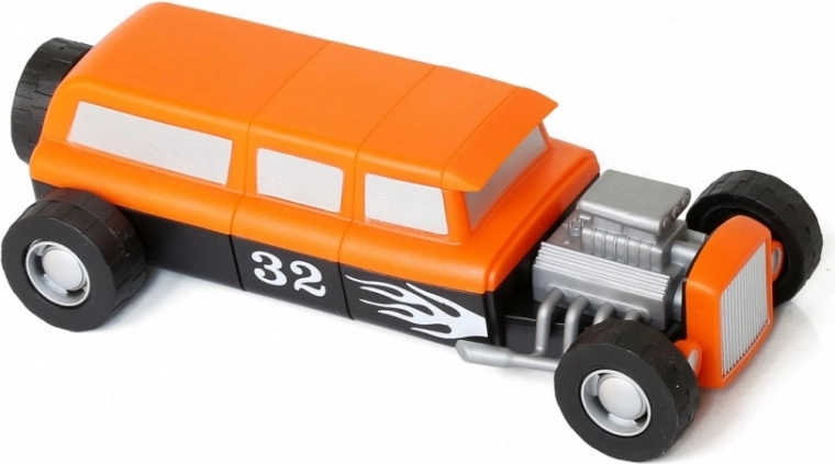 Diversión de acción con tracción pull-back