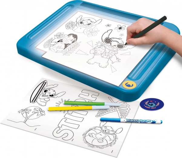 Base iluminada para un calcado preciso