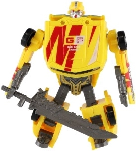 Aspecto robótico detallado