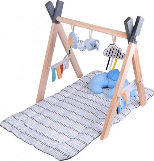 Alfombrilla suave y cojín de apoyo