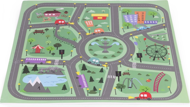 Una ciudad llena de fantasía para el juego creativo