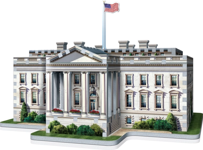 Modelo realista de la Casa Blanca