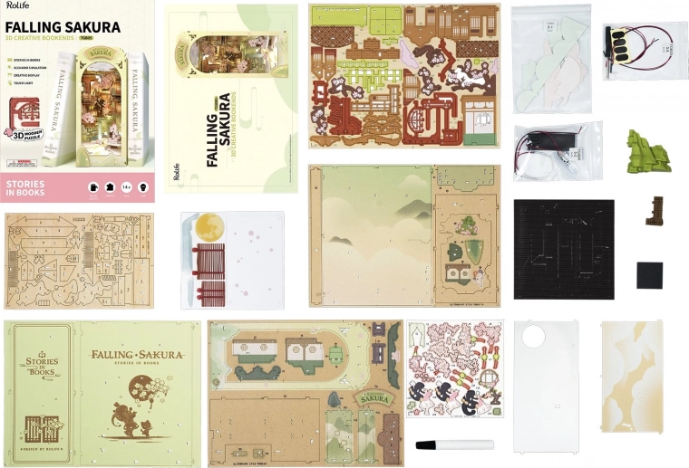 Piezas precisas y set completo para el montaje