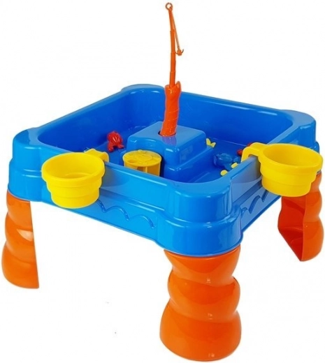 Mesa de agua con corriente giratoria