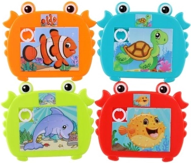 Diseño de cangrejo multicolor