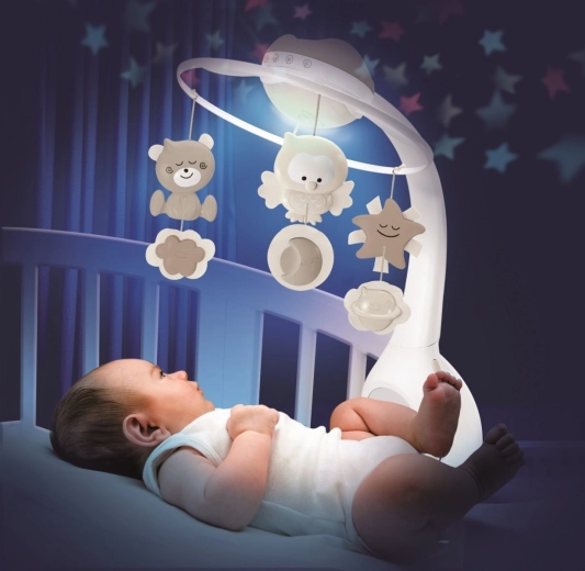 Proyección y música relajantes