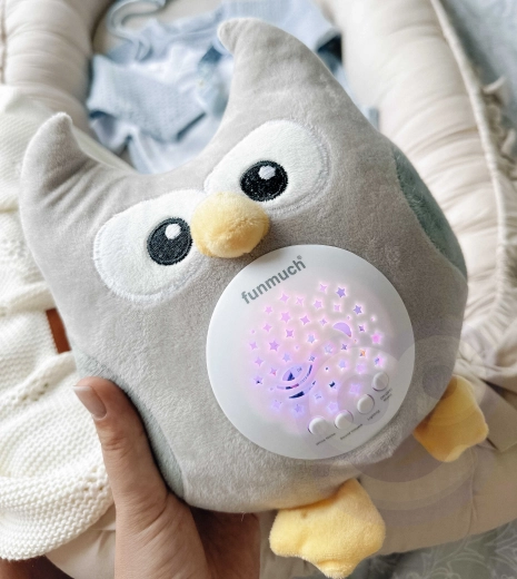 Luz relajante y proyección de estrellas