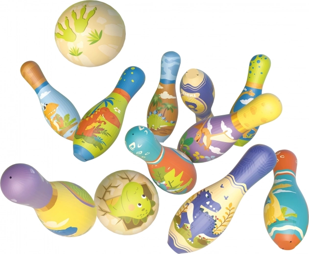 Coloridos motivos de dinosaurios que encantan a los niños