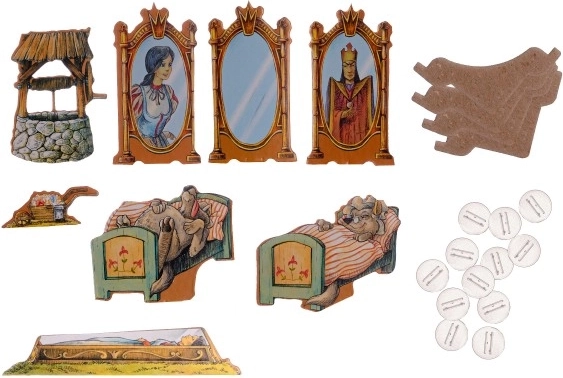 Marionetas de cuento de hadas bellamente elaboradas