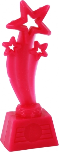 Motivación para rendir: trofeo rosa