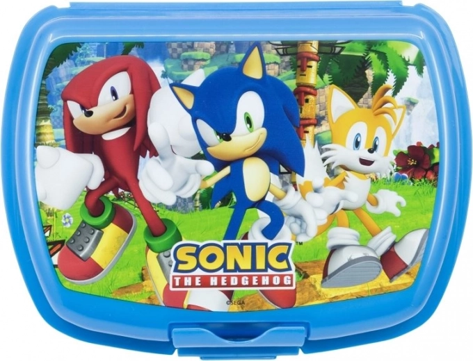Diseño atractivo con personajes de Sonic