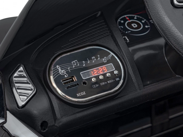 Música y luces como en un coche real