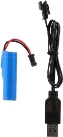 Pack de batería recargable con carga USB