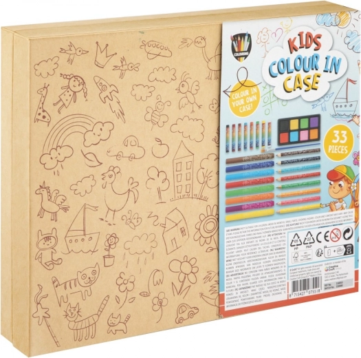 Estuche creativo para colorear