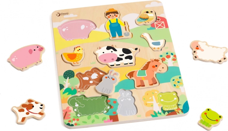 Aprender jugando: animales de la granja