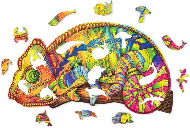 Diseño artístico con colores intensos