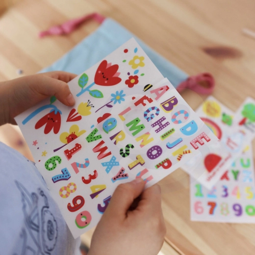 Personalización con nombre gracias a letras y números