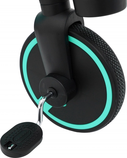 Conducción silenciosa y estable con ruedas de goma