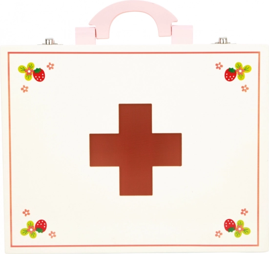 Práctico maletín de madera para llevar