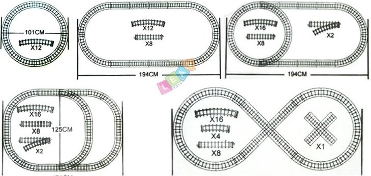 Vías variables y desvíos