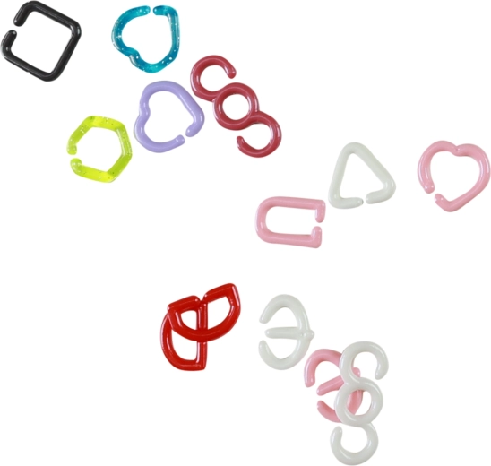 Formas coloridas y variadas