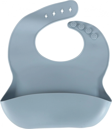 Babero con bolsillo profundo