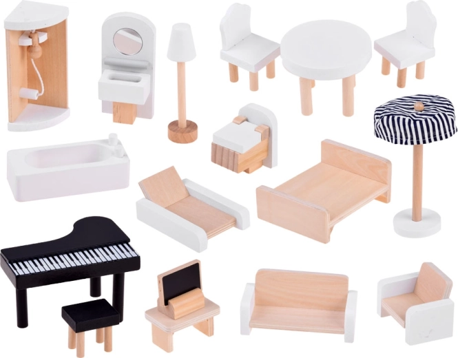 Amplio set de muebles y accesorios