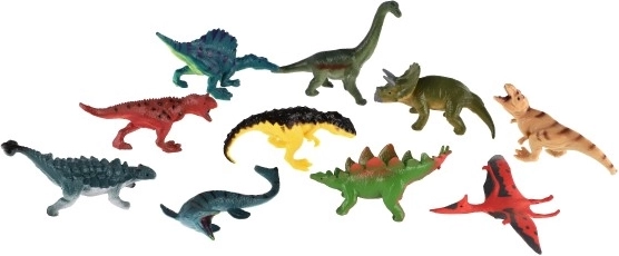 Mezcla de especies de dinosaurios favoritas