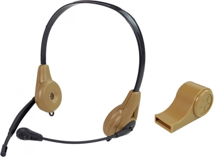 Headset con micrófono para comunicación en equipo