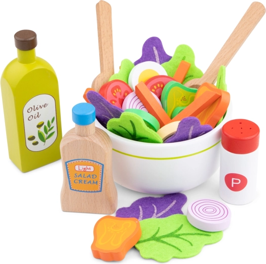 Todo para preparar ensalada en un solo set