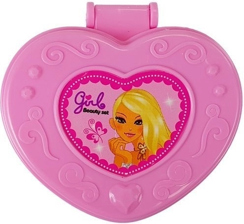 Precioso set de belleza con forma de corazón