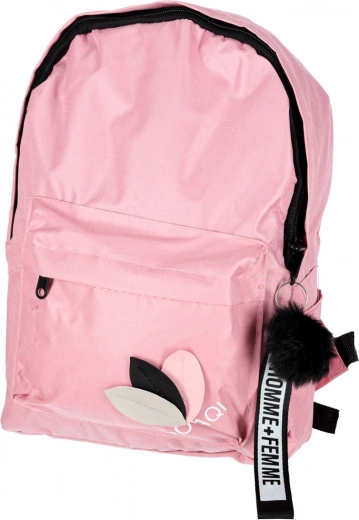 Mochila rosa multifuncional