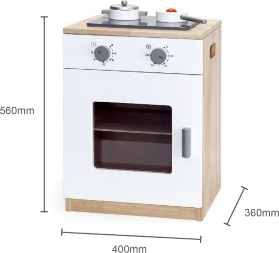 Dimensiones compactas y madera de calidad