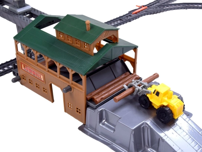 Estación de carga y vehículo de trabajo