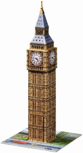 Modelo detallado de la torre Big Ben