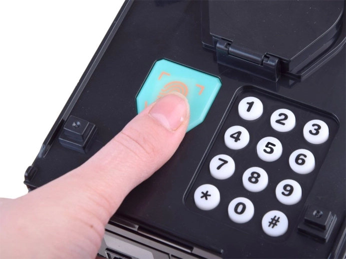 Seguridad electrónica con PIN y “huella dactilar”