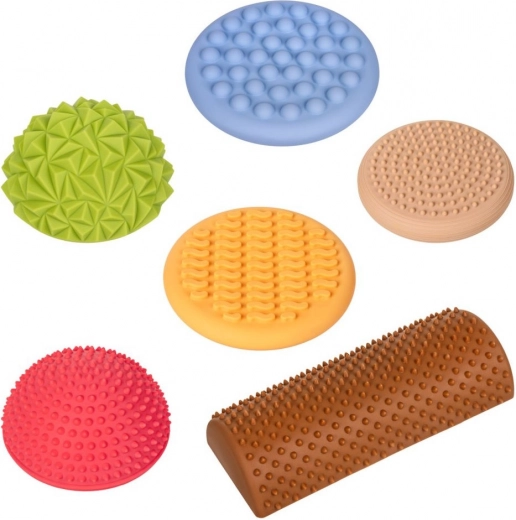 Texturas variadas y coloridas para la estimulación sensorial