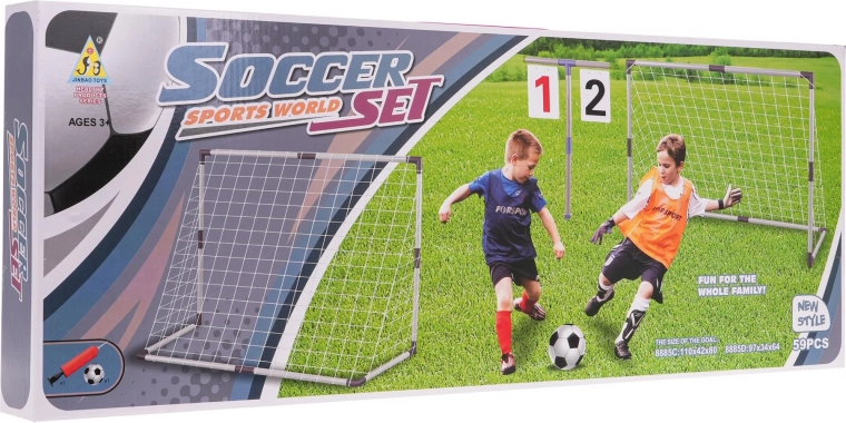 Set completo para pequeños futbolistas