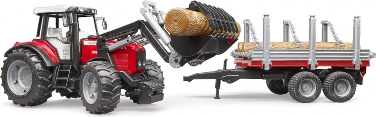 Calidad BRUDER: neumáticos blandos y dirección