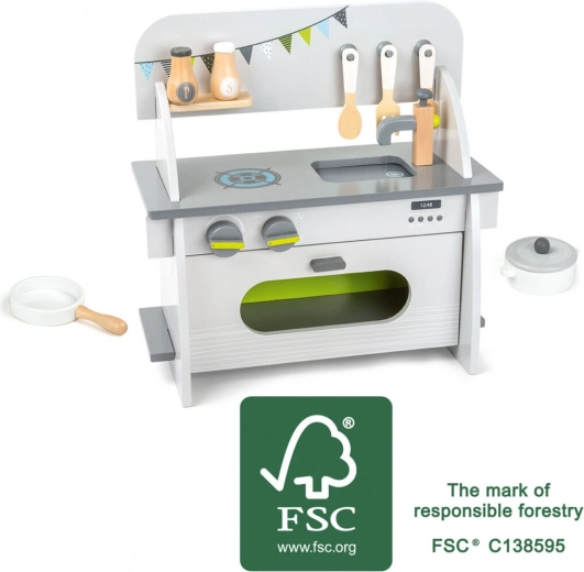 Madera FSC 100% y accesorios completos
