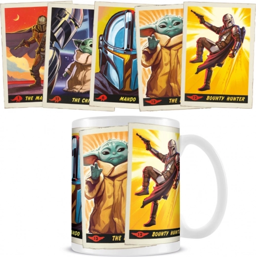 Taza de cerámica de 315 ml con motivos de The Child y Bounty Hunter