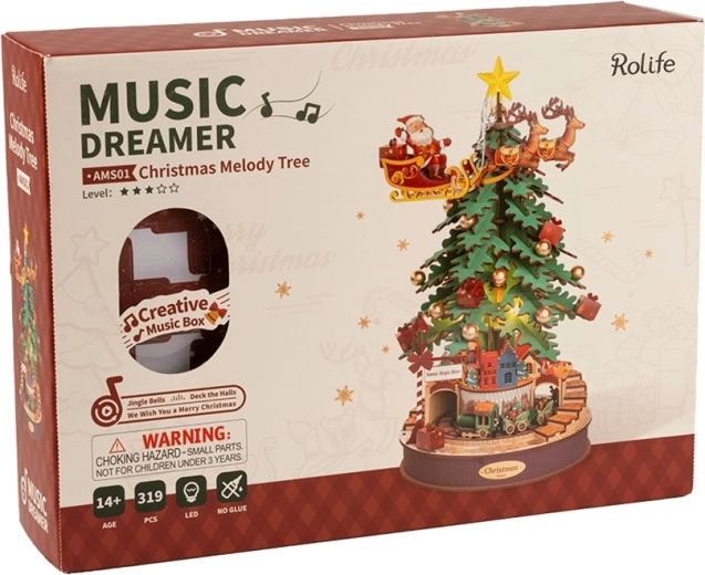 Decoración y caja de música en uno