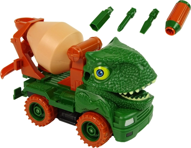 Hormigonera dinosaurio desmontable