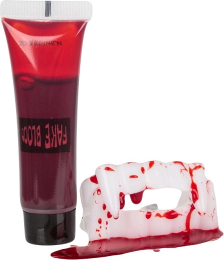 Sangre falsa para un efecto dramático