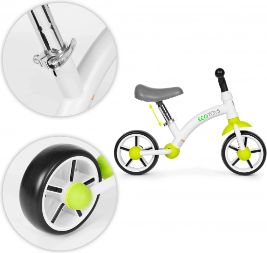 Sillín ergonómico con ajuste de altura