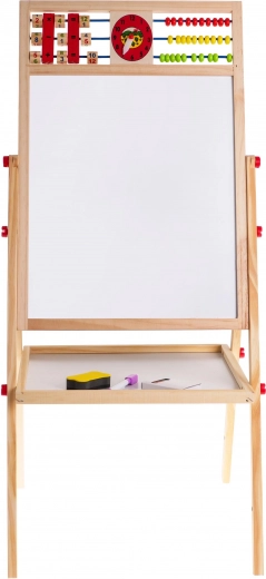 Aprender jugando con ábaco y reloj