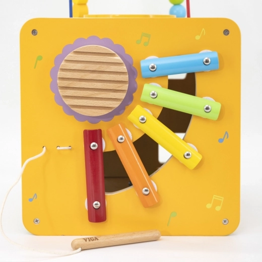 Panel musical con xilófono
