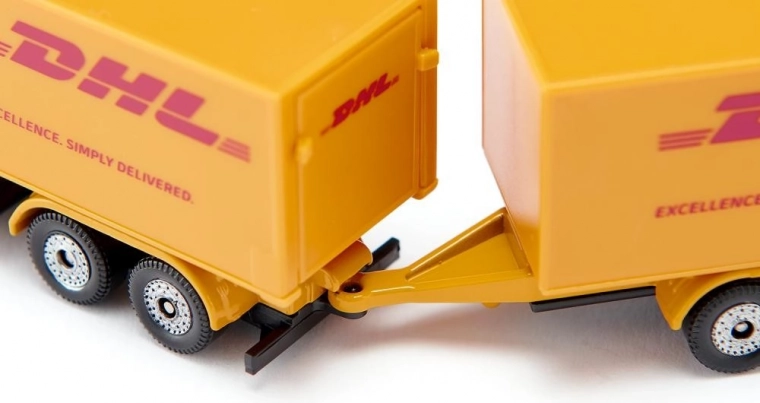 Detalles realistas y apariencia oficial de DHL