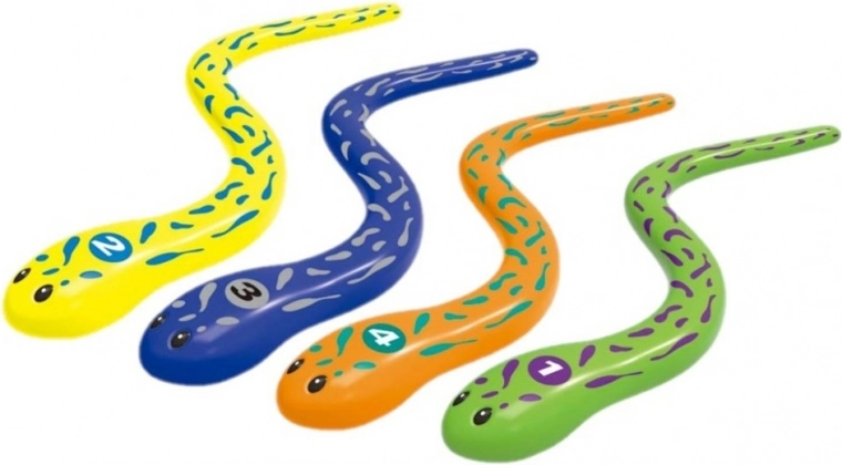 Colores vivos para una búsqueda fácil bajo el agua